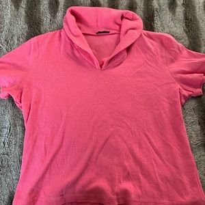 Baby Pink Polo Tee